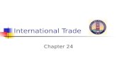 International Trade Chapter 24. Chapter 37 Figure 37.1 Production Possibilities, U.S. and Brazil.