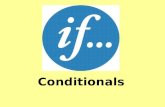 Conditionals. Four basic forms: Zero conditional If + present tense – present tense First conditional If + present tense – will (not) + infinitive Second.