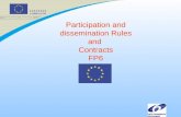 Participation and dissemination Rules and Contracts FP6.
