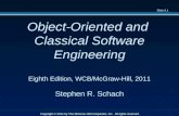 Slide 8.1 Copyright © 2011 by The McGraw-Hill Companies, Inc. All rights reserved. Object-Oriented and Classical Software Engineering Eighth Edition, WCB/McGraw-Hill,