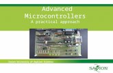 Saxion University of Applied Sciences Advanced Microcontrollers A practical approach.
