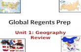 Global Regents Prep Unit 1: Geography Review. Before We Begin... SWBAT/Aim: SWBAT/Aim: Illustrate what is geography and how can knowing geographic features.
