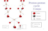 PHYS 1621 Proton-proton cycle 3 steps. PHYS 1622 Layers of the Sun Mostly Hydrogen with about 25% Helium. Small amounts of heavier elements Gas described.