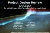 Project Design Review DIABLO De-rotated Imager of the Aurora Borealis in Low-earth Orbit Nicole Demandante Laura Fisher Jason Gabbert Lisa Hewitt Image.