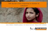 ©Tdh / Fabrice Pédrono - Afghanistan Tdh Syrian crisis response in Jordan & Lebanon.