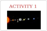 ACTIVITY 1. For distances to stars and galaxies, astronomers use a unit called a light- year. A light-year is the distance that light travels in a year.