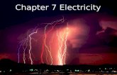 Chapter 7 Electricity. Charge comes from Parts of the Atom – Nucleus (middle) Protons – positive Neutrons – neutral – Outside Electrons – negative It.