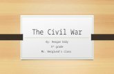 The Civil War By: Reagan Eddy 5 th grade Ms. Berglund’s class.