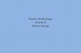 Poetry Anthology Grade 8 Elena Young. Table of Contents 1.) Legendary 2.) I Am 3.) Favorite Poem Tagxedoed 4.) Favorite Poem Non-Tagxedoed 5.) Sonnet.
