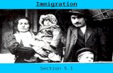 Section 5.1 Immigration. Today’s Agenda Current Events Immigration Slide Show Presentations –George Bellows –Alfred Stieglitz Homework –Start reading.
