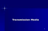 1 Transmission Media. 2 Background Background Guided Media Guided Media Unguided Media Unguided Media.