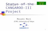 1 Status of the CANGAROO-III Project Masaki Mori ICRR, University of Tokyo International Symposium on High Energy Gamma-Ray Astronomy, June 26-30, Heidelberg.