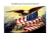 National Government. Federalism State and National Government share power 3 Levels of Government National State Local.