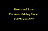 Return and Risk: The Asset-Pricing Model: CAPM and APT.