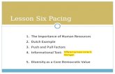 Lesson Six Pacing. UNIT FOUR: THE GROWTH OF MICHIGAN Lesson Six Population Growth: Push and Pull Factors.