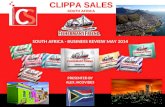 SOUTH AFRICA - BUSINESS REVIEW MAY 2014 CLIPPA SALES SOUTH AFRICA PRESENTED BY ALEX JACOVIDES.