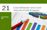 Warren Reeve Duchac Accounting 26e Cost Behavior and Cost- Volume-Profit Analysis 21 C H A P T E R.