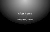 After hours Viral, Paul, Jamie. Agenda Playing with Live Services Next Xbox Experience Home automation Mesh Break DIY Corner Windows Home Server Windows.