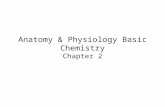 Anatomy & Physiology Basic Chemistry Chapter 2. Matter and Energy Matter—anything that occupies space and has mass (weight) Energy—the ability to do work.