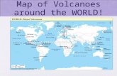 Map of Volcanoes around the WORLD!. Volcano Discovery  ea  ea This site.