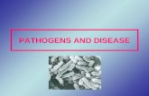 PATHOGENS AND DISEASE. Q. What is meant by the term MICROBE? A. A very small organism or microorganism, only observed using a microscope eg Bacteria,