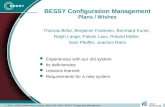 T. Birke  IRMIS Collaboration meeting  March '05  APS  BESSY Configuration Management BESSY Configuration Management Plans / Wishes Thomas Birke, Benjamin.