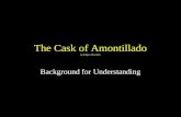 The Cask of Amontillado by Edgar Allan Poe Background for Understanding.