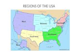 REGIONS OF THE USA. THE WEST & Southwest Geography September 30 & October 1, 2015.