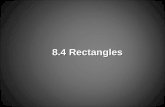 8.4 Rectangles. Objectives  Recognize and apply properties of rectangles  Determine whether parallelograms are rectangles.