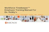 0000-04_name Workforce Timekeeper™ Employee Training Manual For D R. Reddy’s.