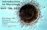 Introduction to Mycology Nov. 30, 2015 Bob Slinger, MD, Division of Infectious Disease, CHEO.