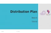 Distribution Plan Week-8 Tutorial 12/19/2015Dr. Yuvaraj 1.