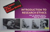What is Research Ethics? Historical Background Need for Training 12/20/2015 Research Ethics. Ghaiath 1.