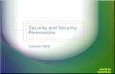 NetTech Solutions Security and Security Permissions Lesson Nine.