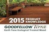 ◙ Goodfellow Terra® is pressure treated with MicroPro® Micronized Copper Azole ◙ Preservative registered by Health Canada, for use for treated wood products.