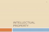 INTELLECTUAL PROPERTY 1. Main points 2  Nature of intellectual property  Various forms of intellectual property  Copyright  Trade mark  Trade secret.