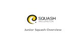 Junior Squash Overview. Objectives 1.Ensure participation framework for all junior players; 2.Identify and monitor club talent; 3.Nurture our exceptional.