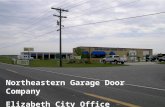 Northeastern Garage Door Company Elizabeth City Office.