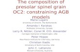 The composition of presolar spinel grain OC2: constraining AGB models Maria Lugaro University of Utrecht, The Netherlands Amanda I. Karakas McMaster University,
