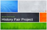 Alabama History Class 2014 St. Clair County History Fair Project.