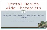 BRINGING ORAL HEALTH CARE INTO THE 21 ST CENTURY NPAIHB QBM WEDNESDAY, OCTOBER 28, 2015 PAM JOHNSON, ORAL HEALTH PROJECT SPECIALIST Dental Health Aide.