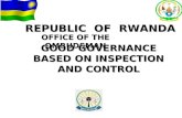 REPUBLIC OF RWANDA OFFICE OF THE OMBUDSMAN GOOD GOVERNANCE BASED ON INSPECTION AND CONTROL.