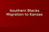 Southern Blacks Migration to Kansas. Reconstruction.