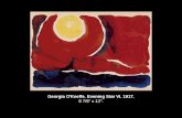 Georgia O'Keeffe. Evening Star VI. 1917. 8 7/8" x 12".