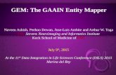 GEM: The GAAIN Entity Mapper Naveen Ashish, Peehoo Dewan, Jose-Luis Ambite and Arthur W. Toga USC Stevens Neuroimaging and Informatics Institute Keck School.