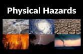 Physical Hazards. Volcanoes Igneous activity Igneous activity – Mountains where molten rock (magma) reaches the Earth’s surface and is released as lava.