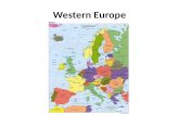 Western Europe. Europe 1.Europe is the world’s 6 th largest continent, making up 2% of the earth’s surface. 2.Europe is the 3 rd most populous continent,