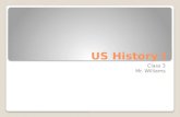 US History I Class 3 Mr. Williams EXAM Exam Review.