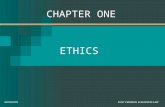 CHAPTER ONE ETHICS MUSOLINO SUNY CRIMINAL & BUSINESS LAW.