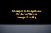 As we upgrade from ImageNow 6.1 to ImageNow 6.3, there are some changes to the interface that the end-users will see. These slides cover changes to the.